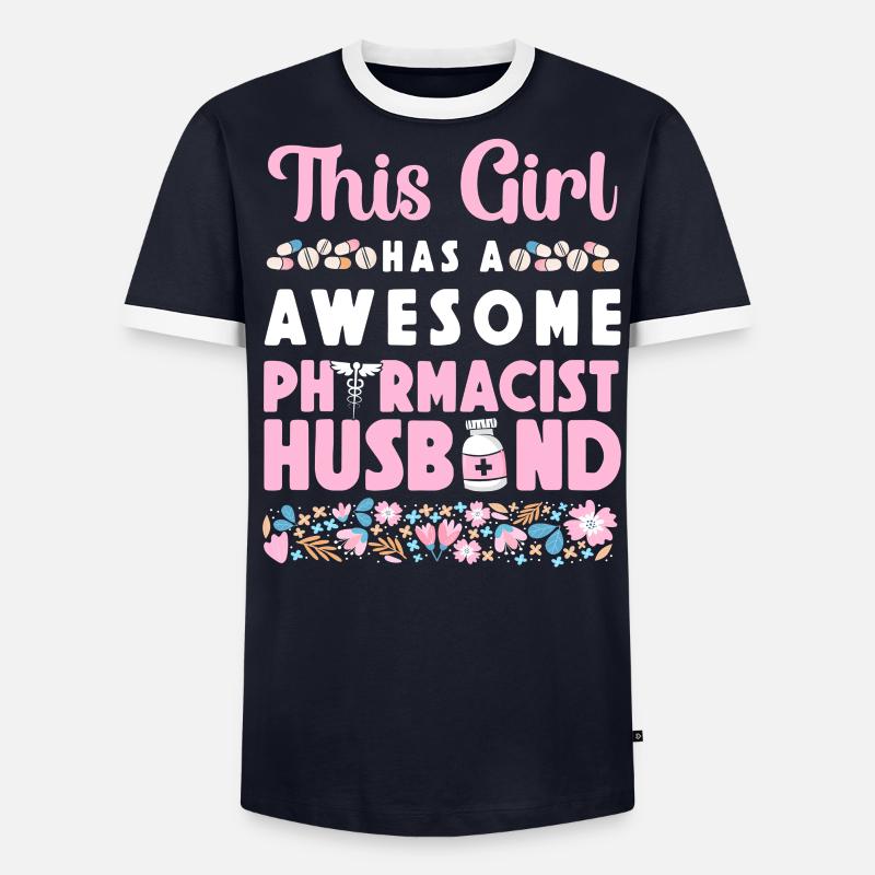 Pharmacy Tech Technician - Männer Kontrast-T-Shirt - undefined
