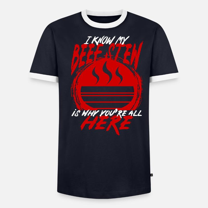 Gulasheintopf Beef Stew Männer Kontrast-T-Shirt