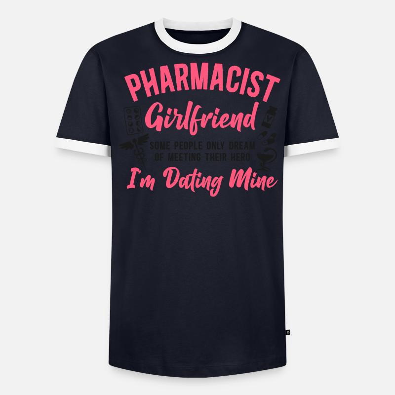 Pharmacy Tech Technician - Männer Kontrast-T-Shirt - undefined