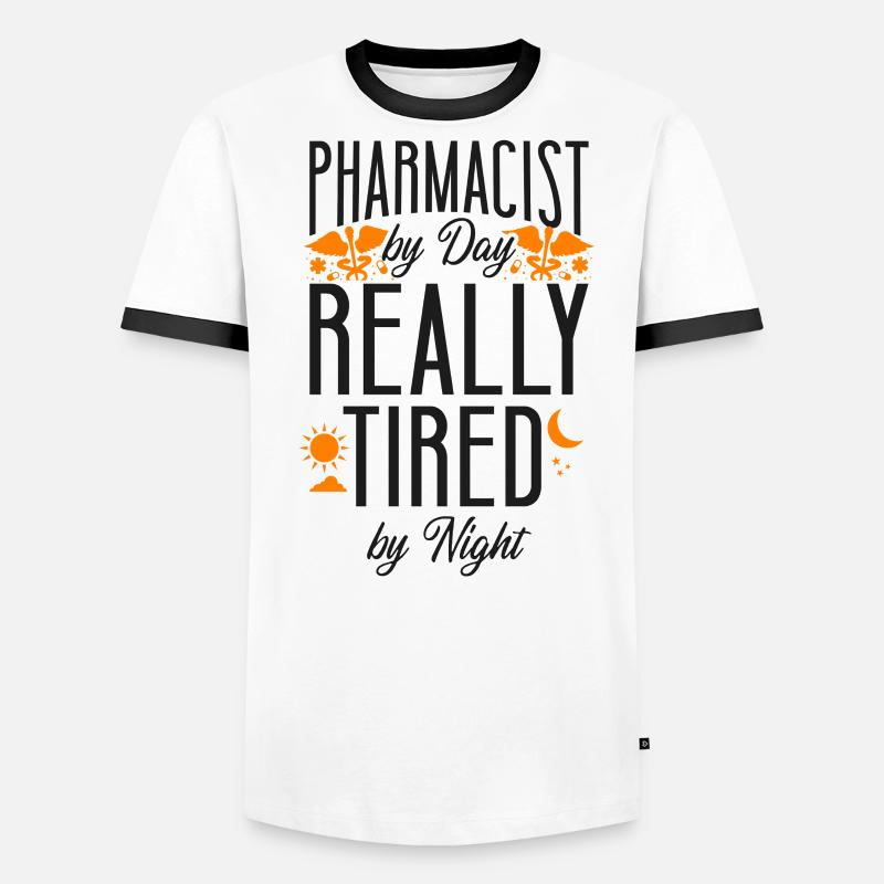 Pharmacy Tech Technician Men's Ringer Shirt