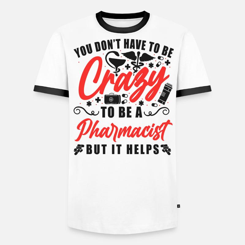 Pharmacy Tech Technician Men's Ringer Shirt