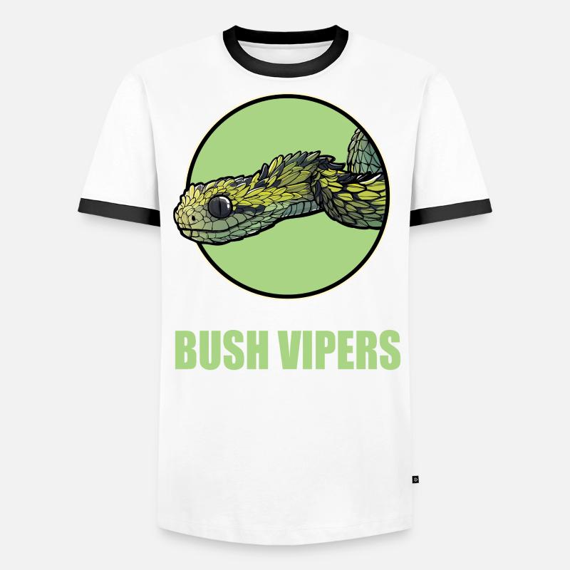 Vipères de brousse Vipère de brousse T-shirt contrasté Homme