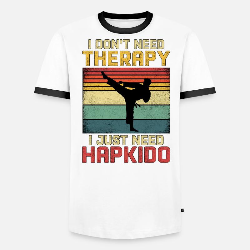 Therapy Hapkido Men's Ringer Shirt