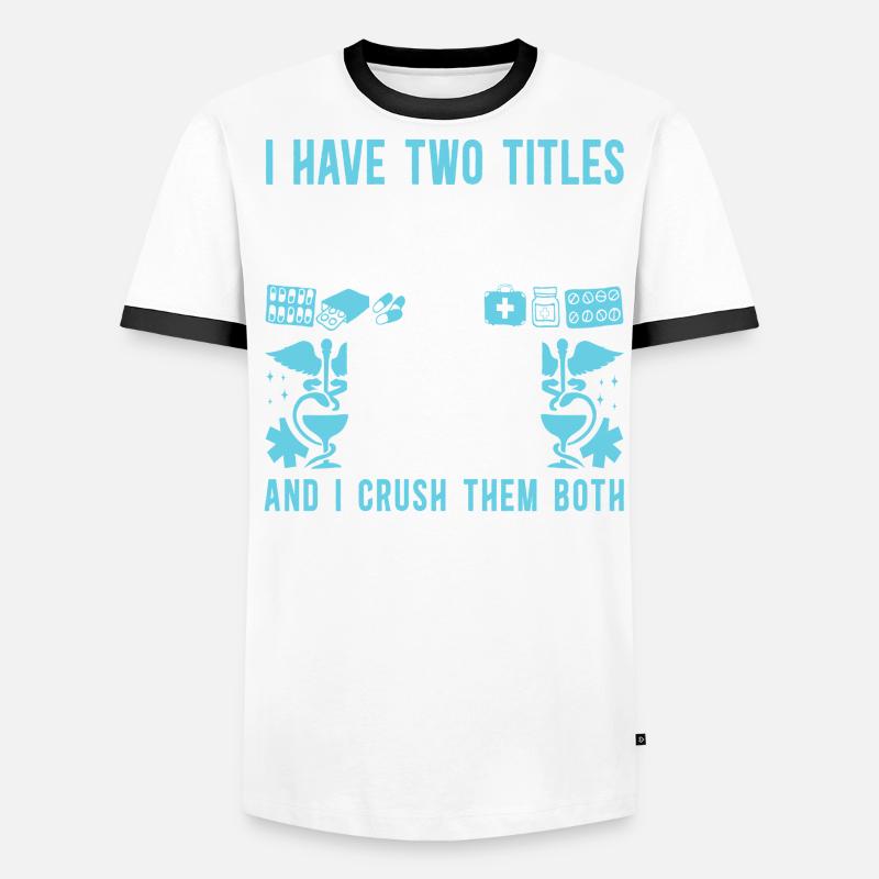 Pharmacy Tech Technician Men's Ringer Shirt