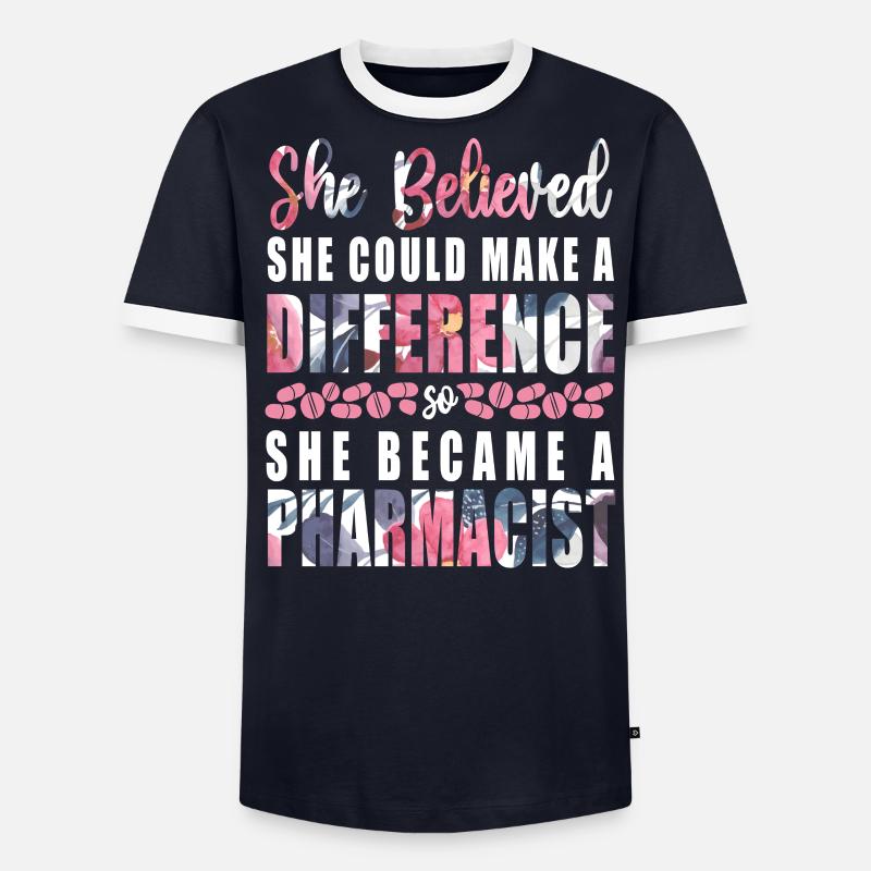 Pharmacy Tech Technician - Men's Ringer Shirt - undefined