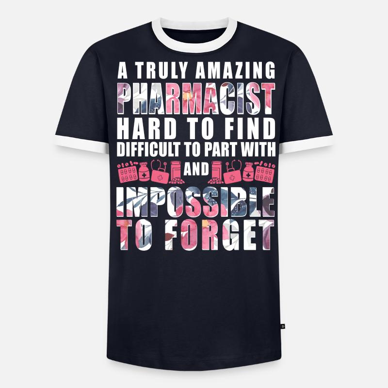 Pharmacy Tech Technician - Men's Ringer Shirt - undefined
