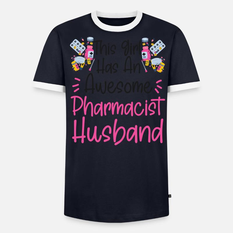 Pharmacy Tech Technician - Männer Kontrast-T-Shirt - undefined