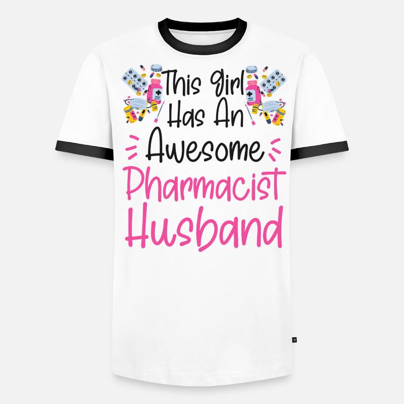 Pharmacy Tech Technician Men's Ringer Shirt