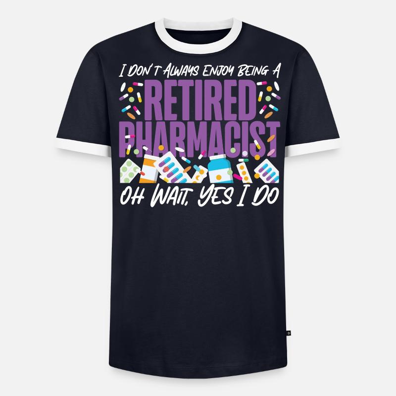 Pharmacy Tech Technician - Men's Ringer Shirt - undefined