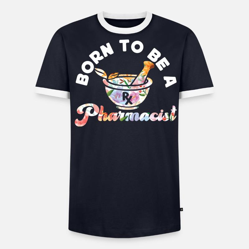 Pharmacy Tech Technician - Men's Ringer Shirt - undefined