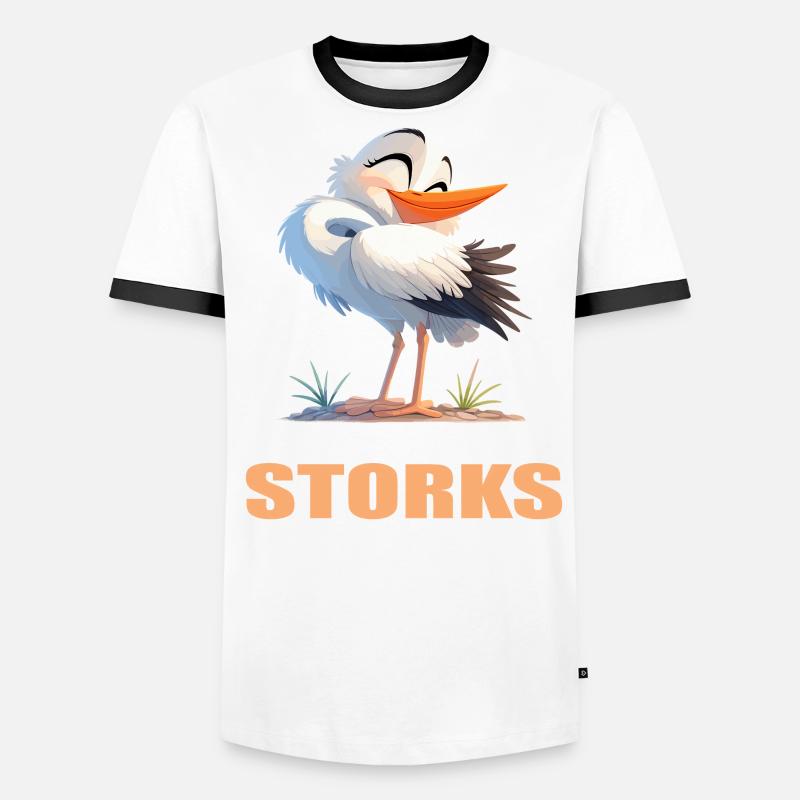 Storks Stork Men's Ringer Shirt