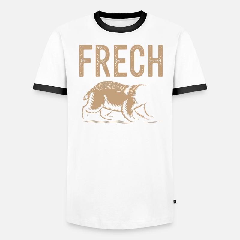 Frechdachs Männer Kontrast-T-Shirt