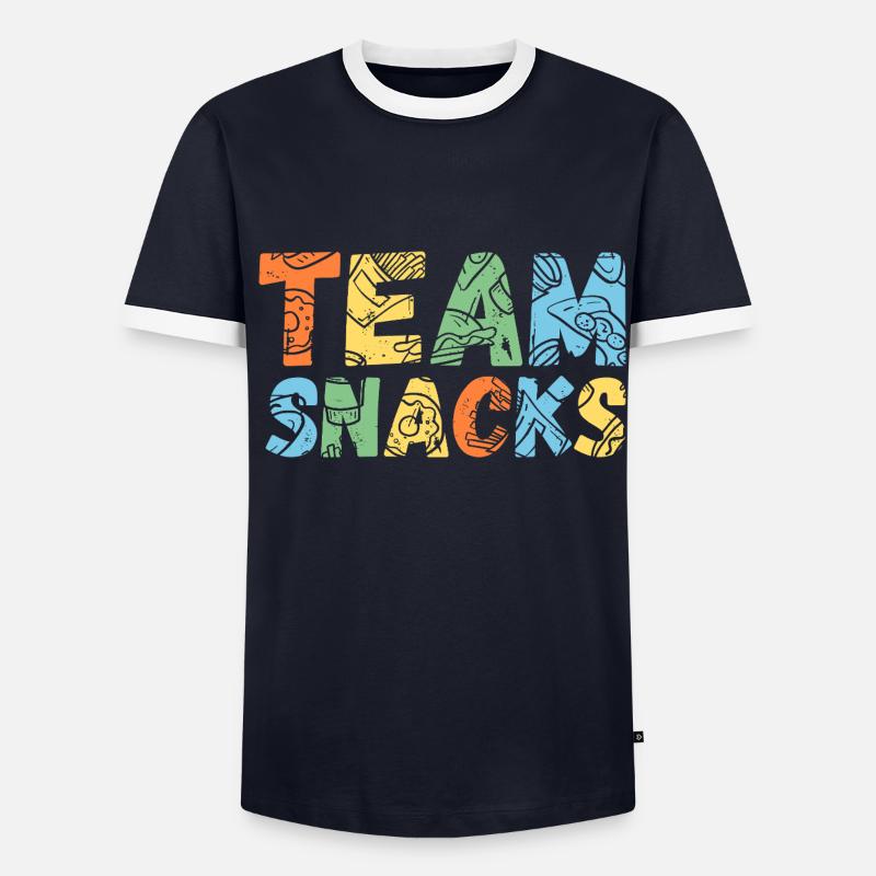 Collations d’équipe T-shirt contrasté Homme