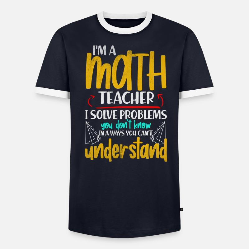 maths Men's Ringer Shirt