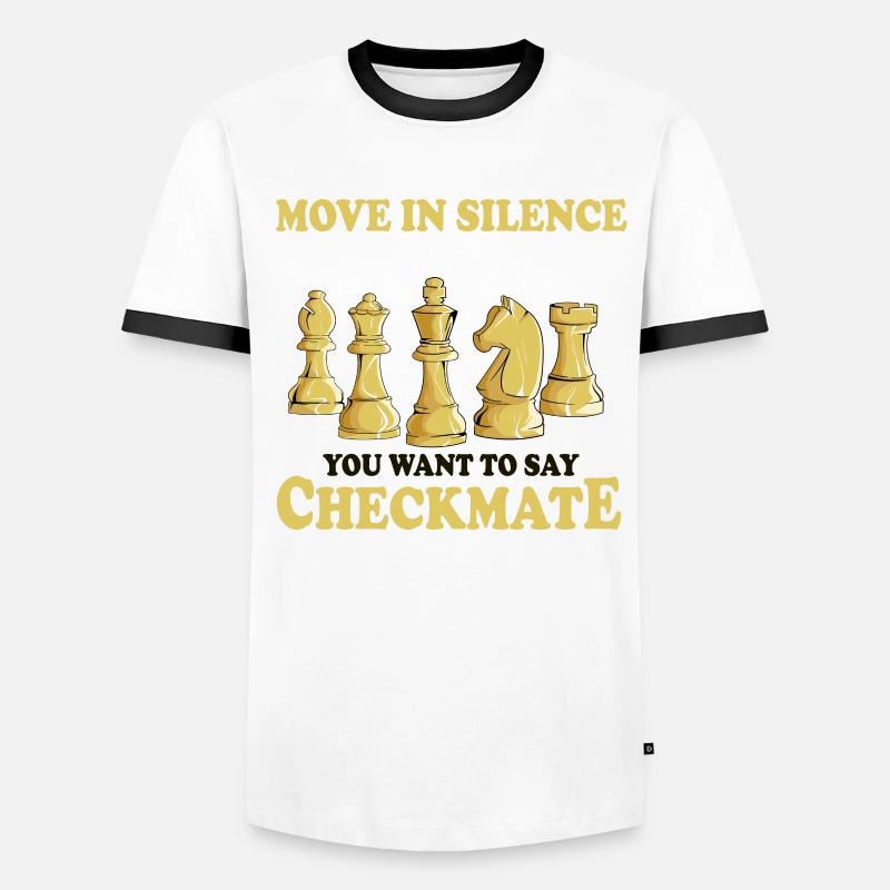 Chess chess board board game Chess Men's Ringer Shirt