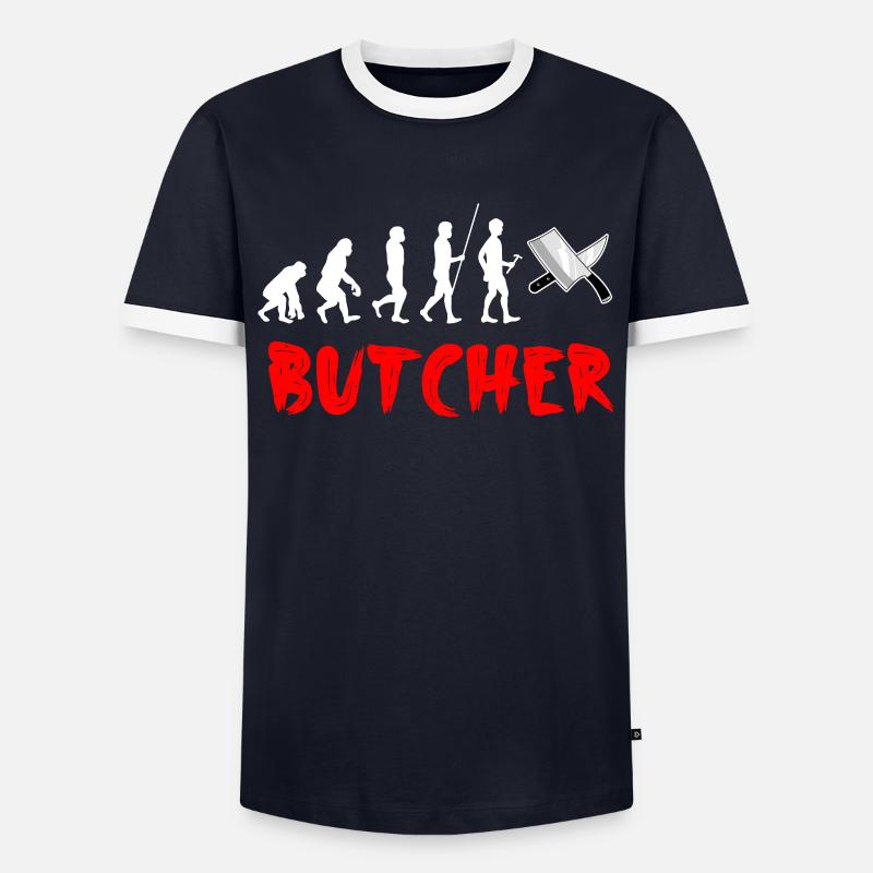 Boucher T-shirt contrasté Homme