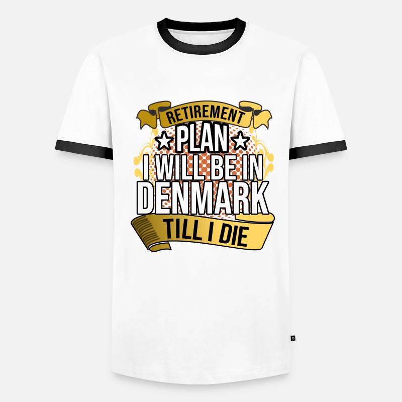 Denmark Men's Ringer Shirt