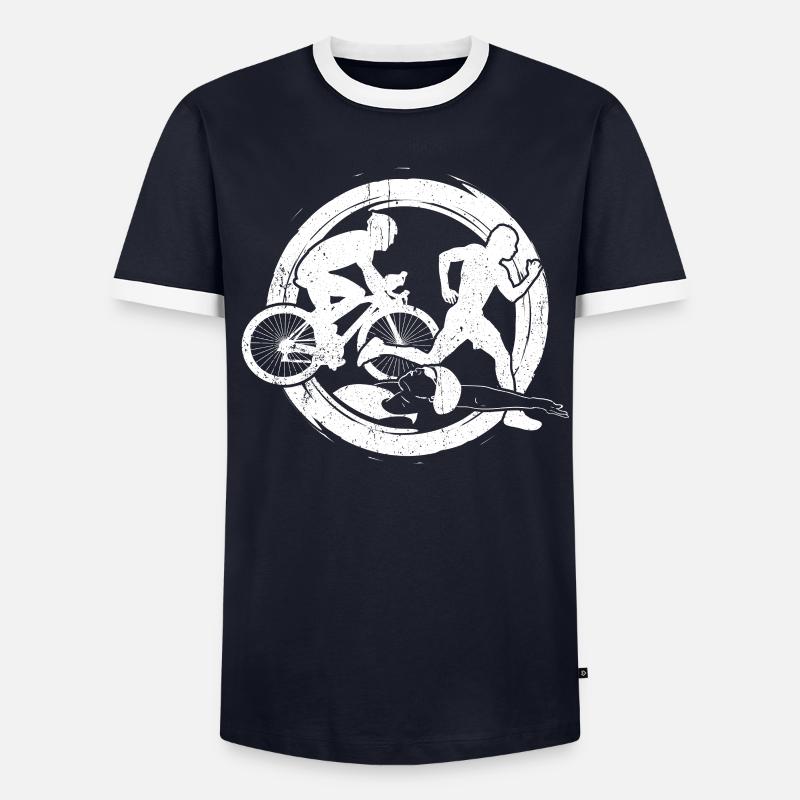 Triathlon T-shirt contrasté Homme