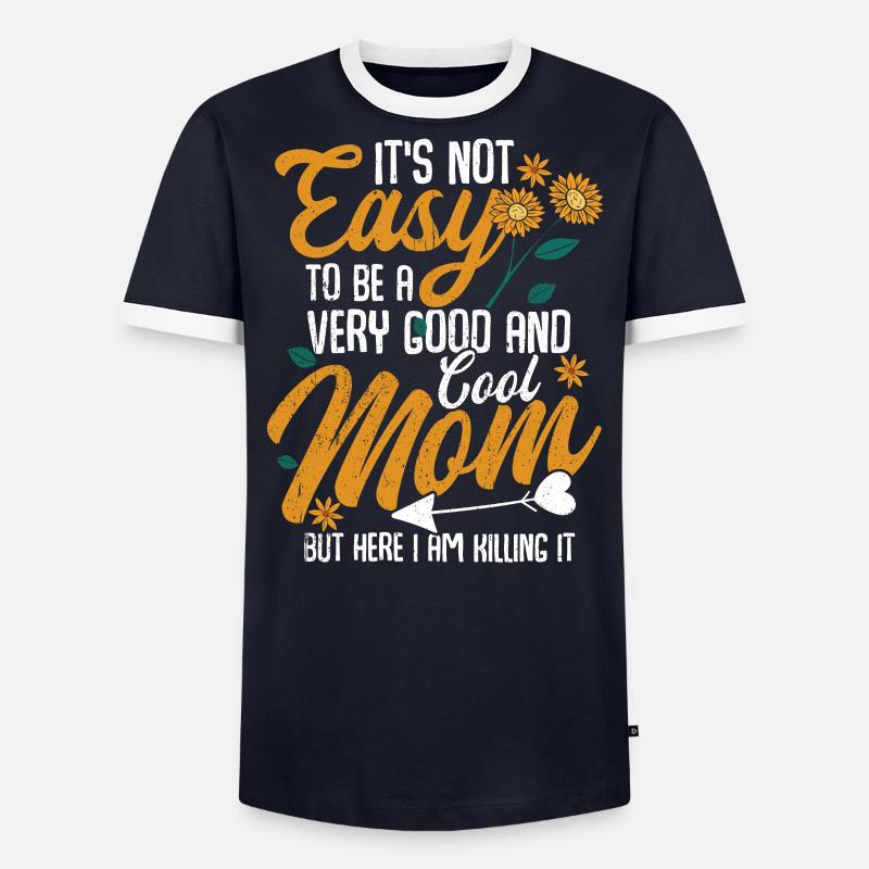 Muttertag Männer Kontrast-T-Shirt