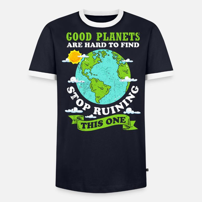 climate change Men's Ringer Shirt