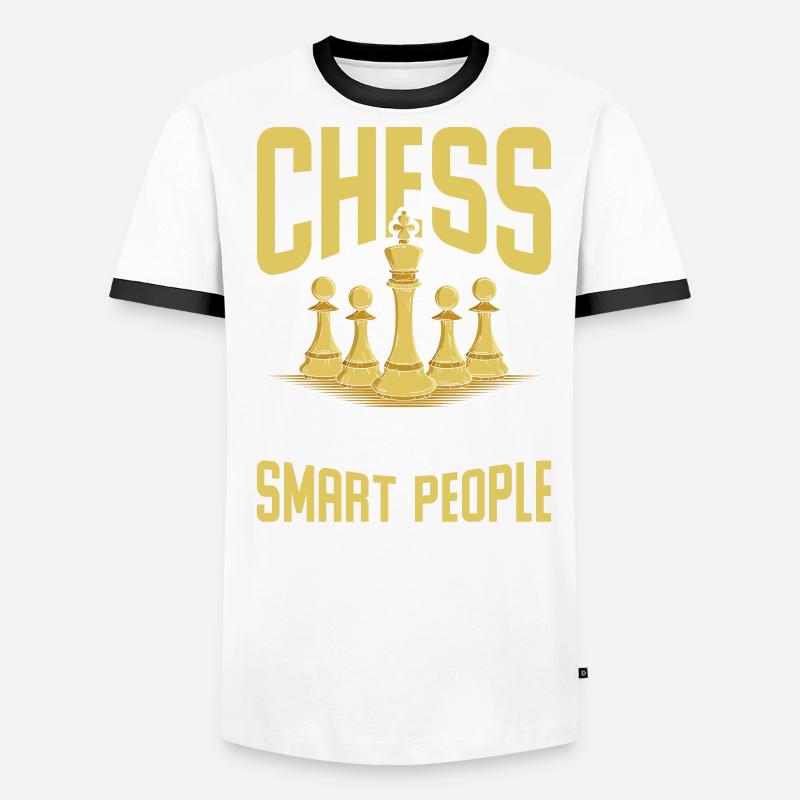 Échecs T-shirt contrasté Homme