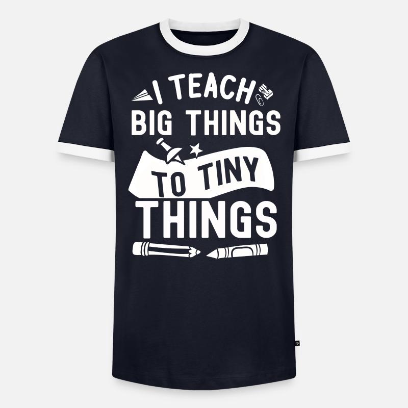 Enseignant T-shirt contrasté Homme