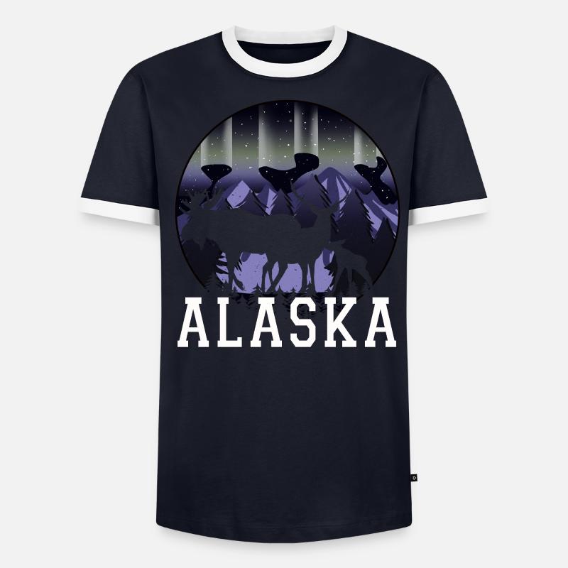 Alaska T-shirt contrasté Homme