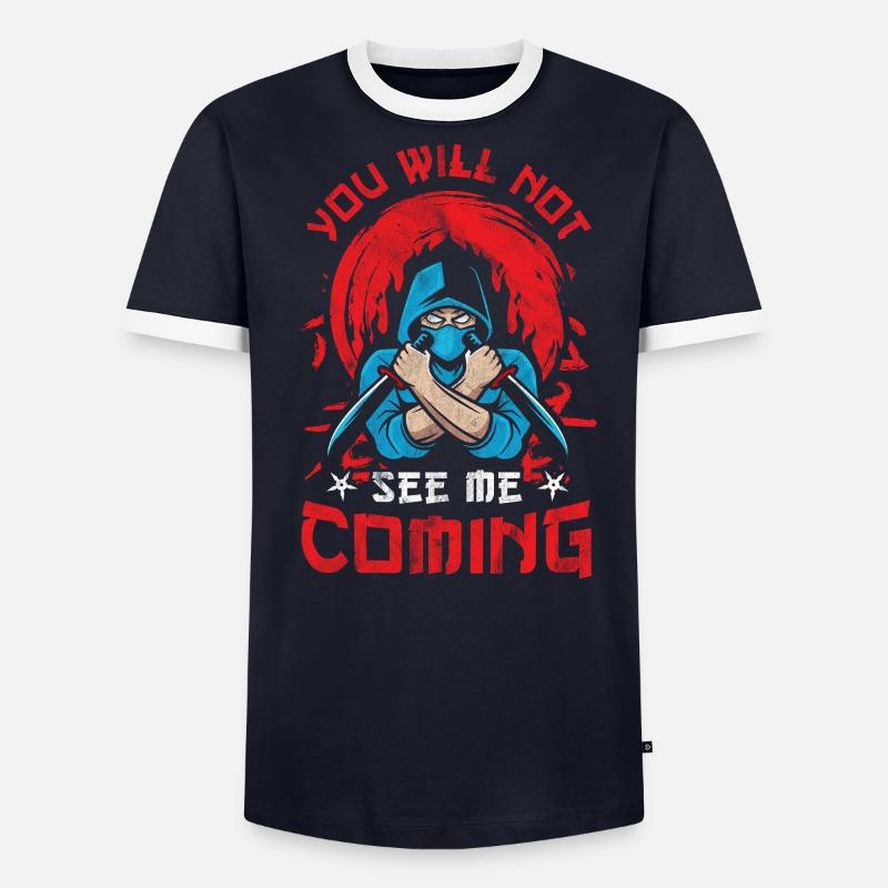 Ninja T-shirt contrasté Homme