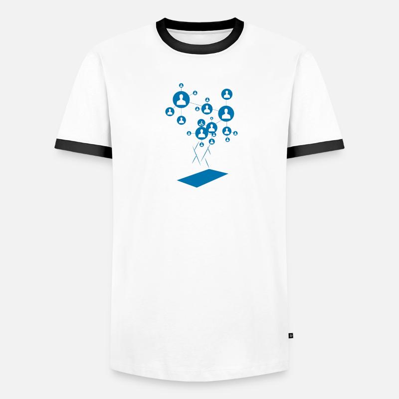 Web Developer Do It Responsively Website Program Men's Ringer Shirt