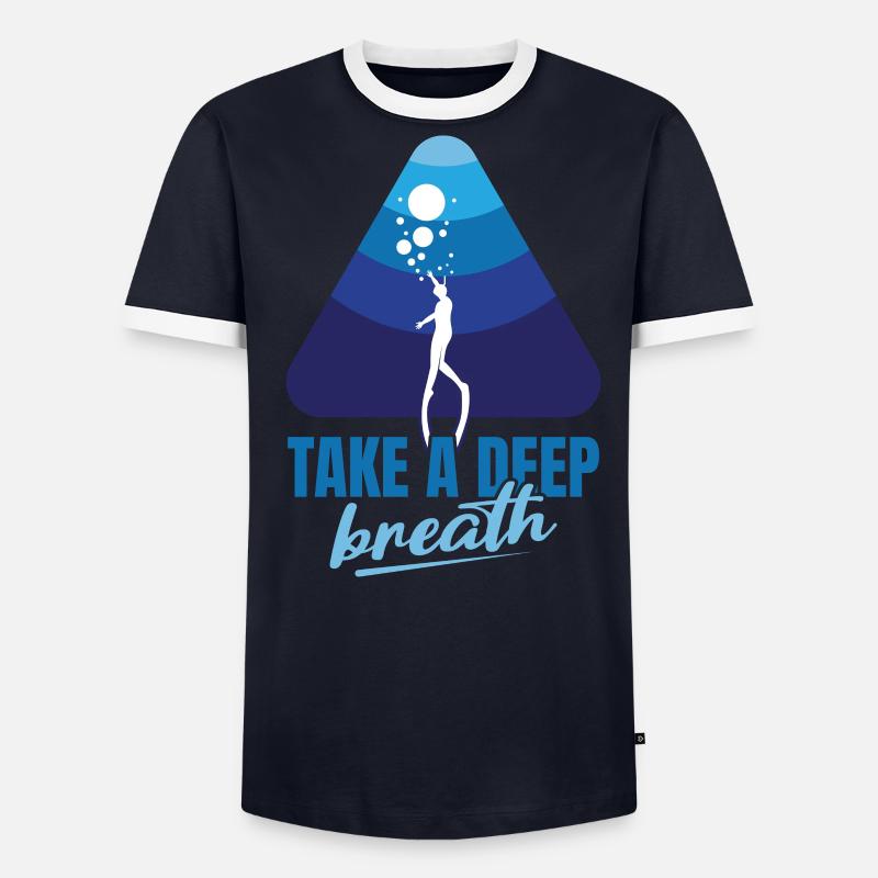 Plongée, Apnée Plongée, Apnée No Limit Apnée Apnée T-shirt contrasté Homme