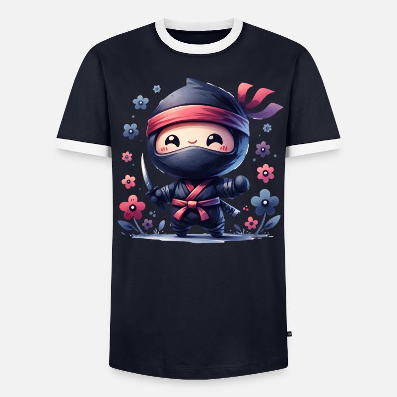 Ninja T-shirt contrasté Homme
