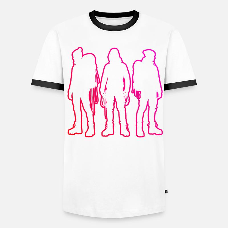 Escalade de bloc Escalade de bloc Escalade T-shirt contrasté Homme