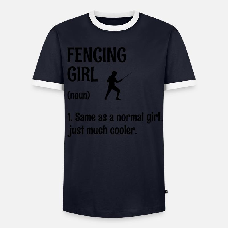 Fille d’escrime Same As A Normal Juste Beaucoup T-shirt contrasté Homme