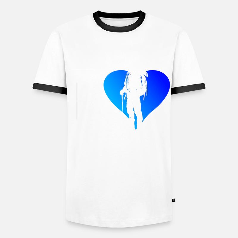 Bloc Kletterer Grimpeur de bloc T-shirt contrasté Homme