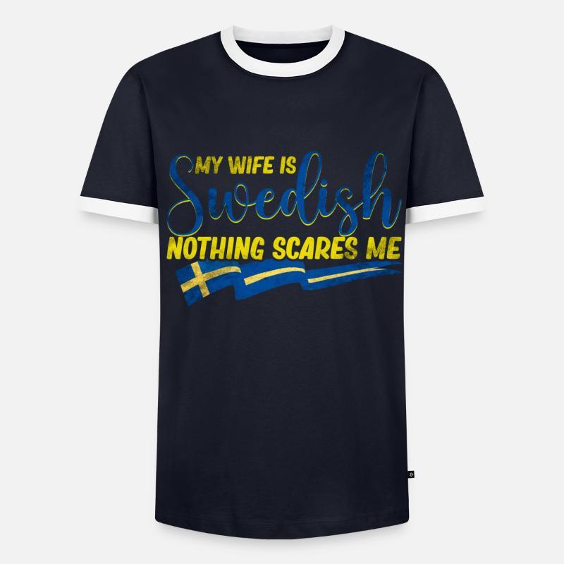 Suède époux T-shirt contrasté Homme