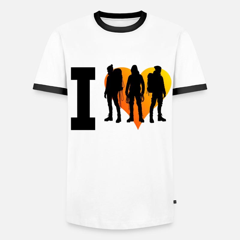 Men's Climber Bouldering Boulder Climber Men's Ringer Shirt