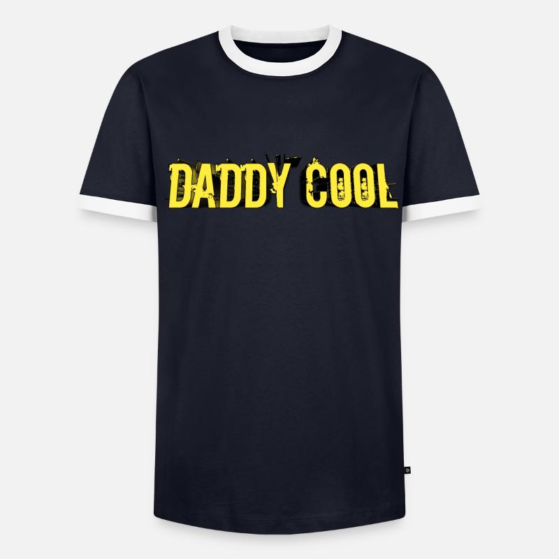 Daddy cool T-shirt contrasté Homme