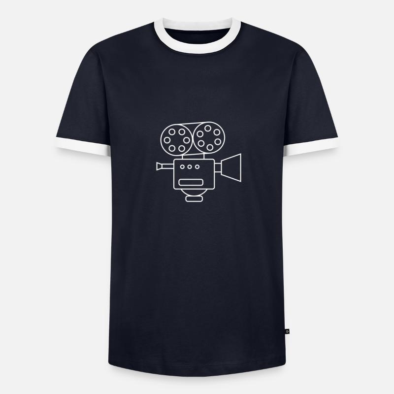 Caméra classique T-shirt contrasté Homme