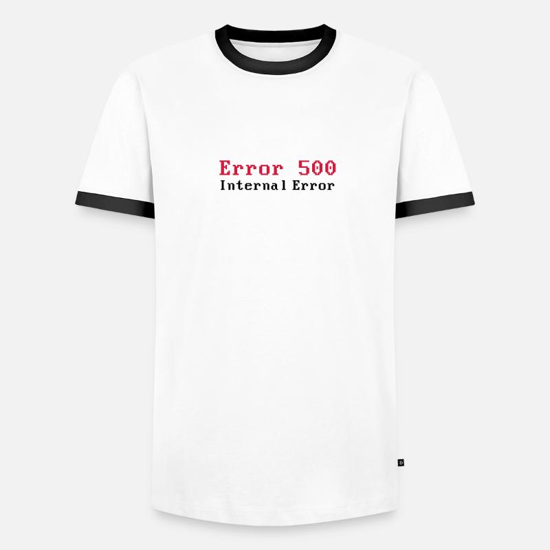Error 500 - Internal (Server Error) - HTTP Error Männer Kontrast-T-Shirt