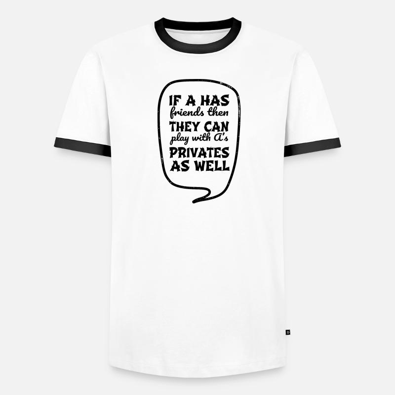 Geek Fullstack Developer Joke Programming Language Men's Ringer Shirt