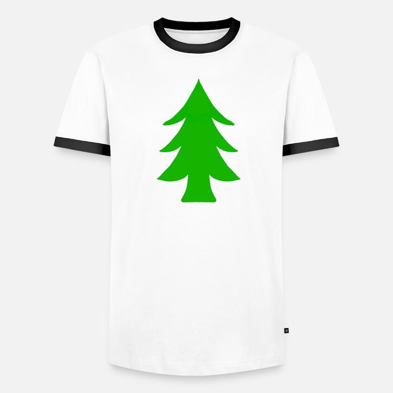 Fir tree Men's Ringer Shirt