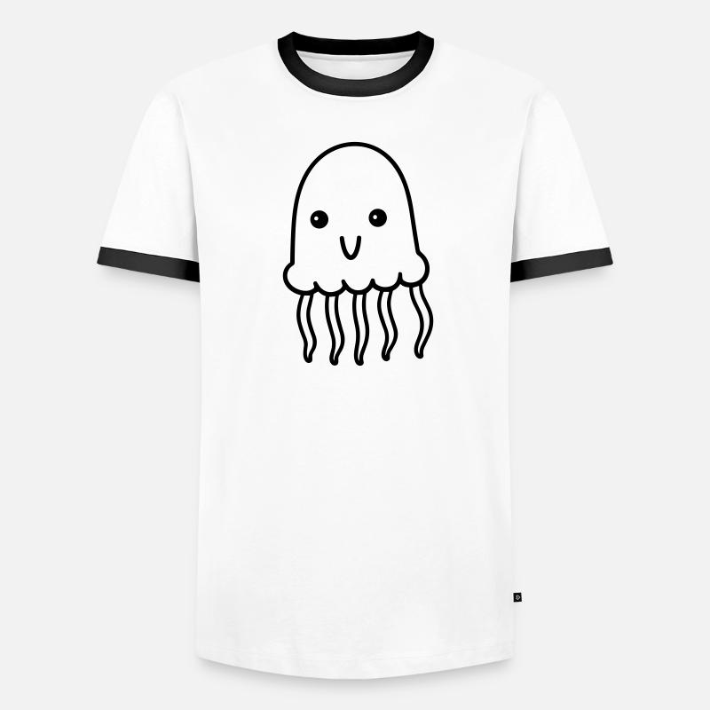 Méduse T-shirt contrasté Homme