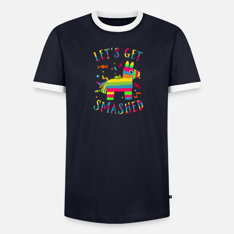 Faisons smashed Pinata T-shirt contrasté Homme