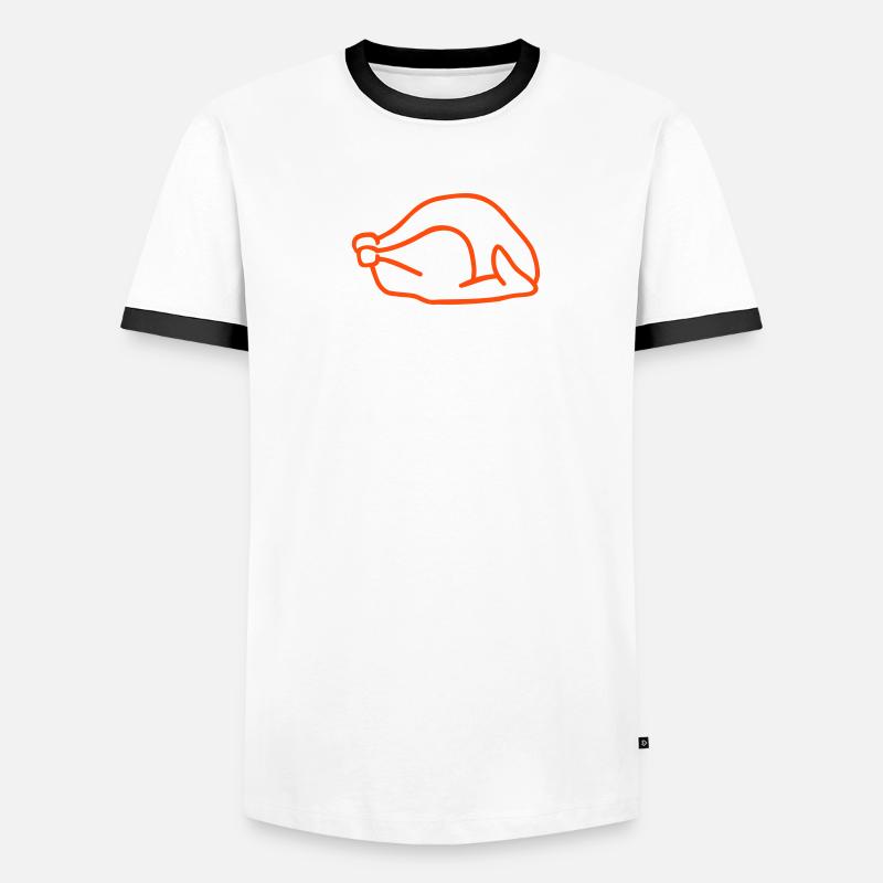 Dindon T-shirt contrasté Homme