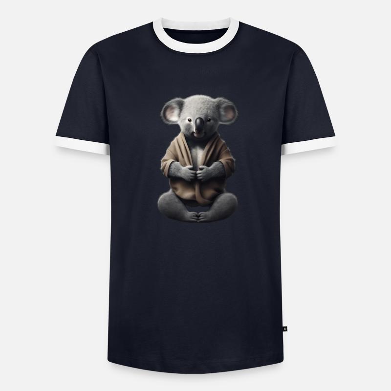 Koala Monk Men's Ringer Shirt