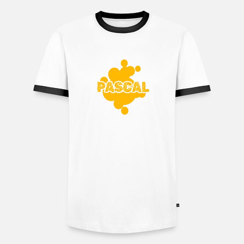 Maler Pascal Männer Kontrast-T-Shirt