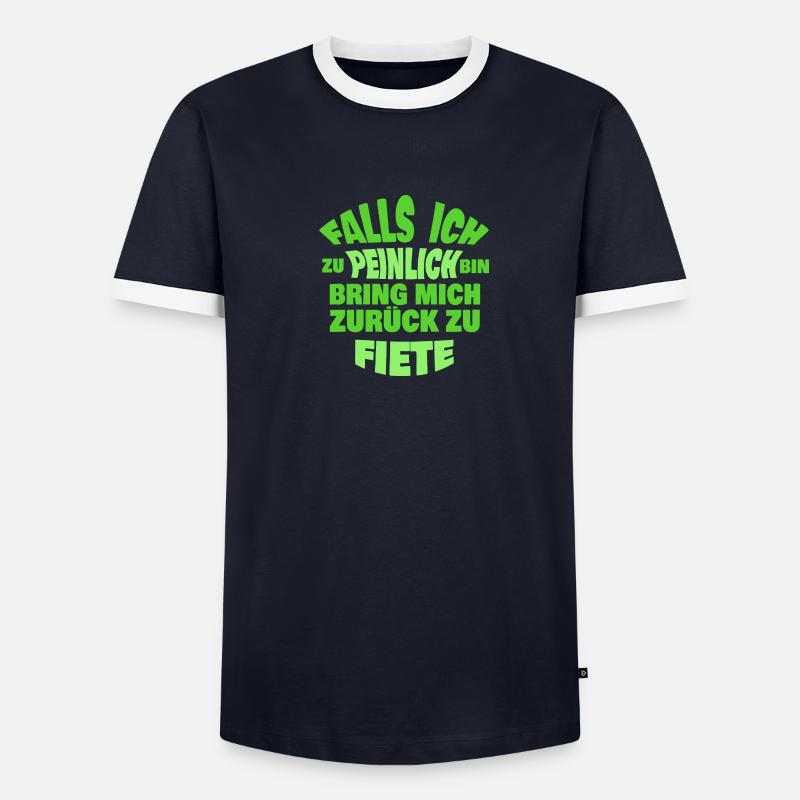 Fiete as a bachelor party Men's Ringer Shirt