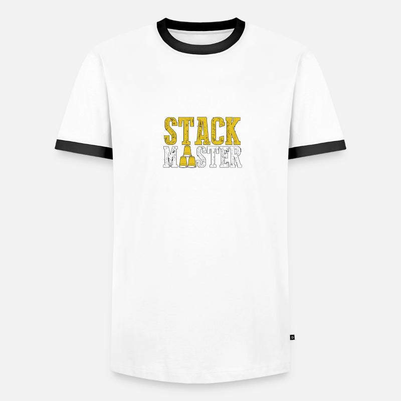 Empilage de gobelets Stack Master Sport Speed T-shirt contrasté Homme