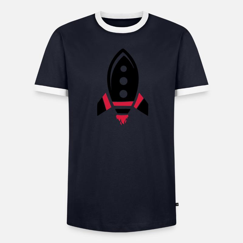 rocket T-shirt contrasté Homme
