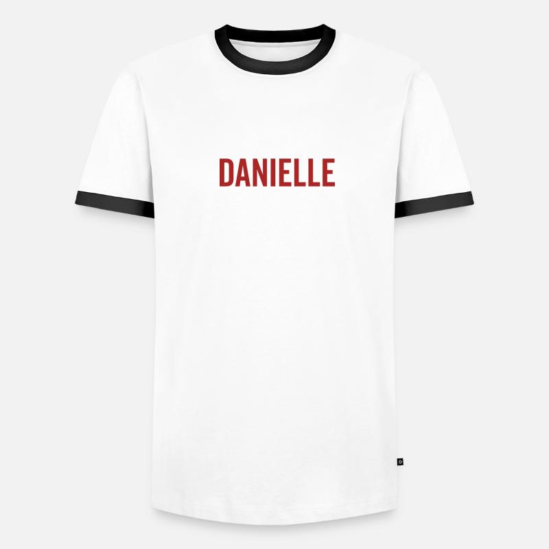 Pas de Danielle Pas de vie T-shirt contrasté Homme